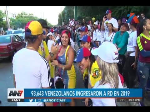 93.643 venezolanos ingresaron a República Dominicana en 2019