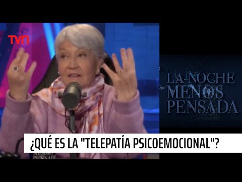 Médium explica la telepatía psicoemocional | La noche menos pensada