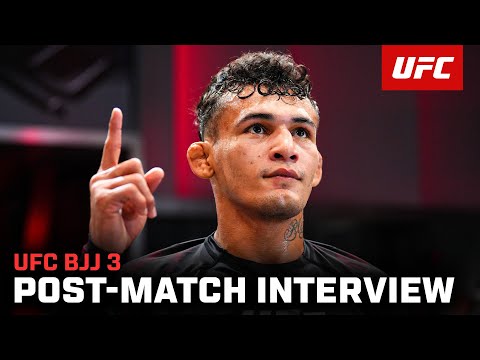 Carlos Henrique Post-Match Interview | UFC BJJ 3
