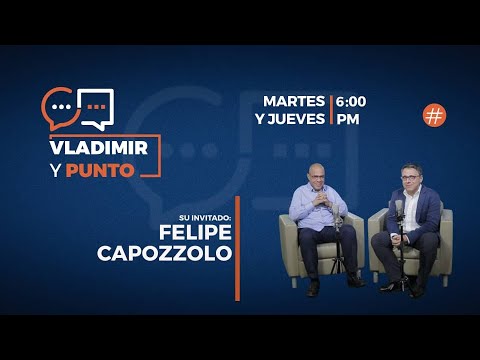 En #VladimiryPunto @vladimirvillegasp estará con Felipe Capozzolo presidente de Consecomercio