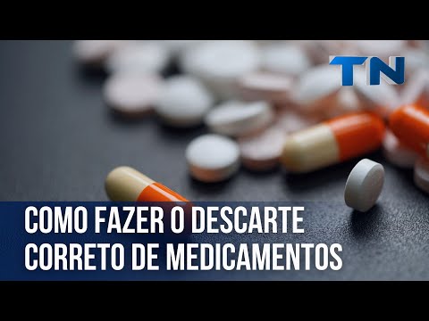 Como fazer o descarte correto de medicamentos