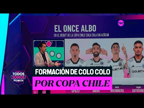 Así sería la alineación de Colo Colo en su debut en Copa Chile - Todos Somos Técnicos