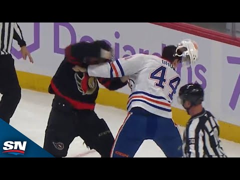 Josh Brown And Zack MacEwen Throw Haymakers In Spirited Fight