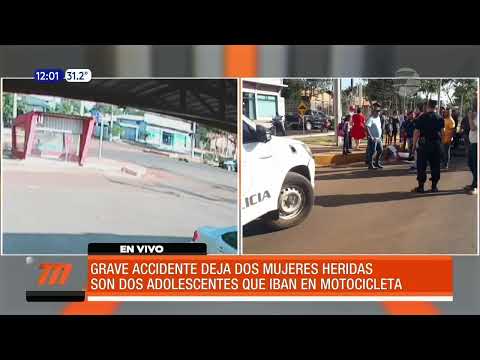 Grave accidente deja dos mujeres heridas en  Canindeyú