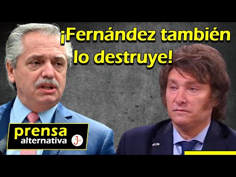 Alberto Fernández enfrenta a Milei y destapa sus verdades!!!
