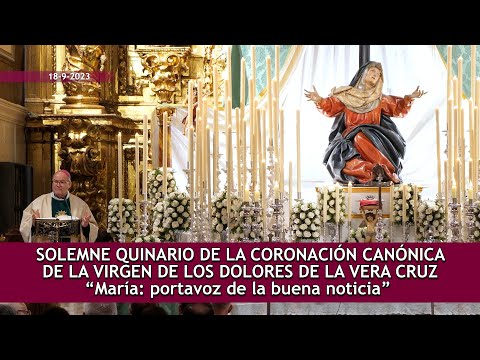 Quinario Coronación Canónica Dolorosa Vera Cruz   Paco Cerro _ Don Francisco Cerro