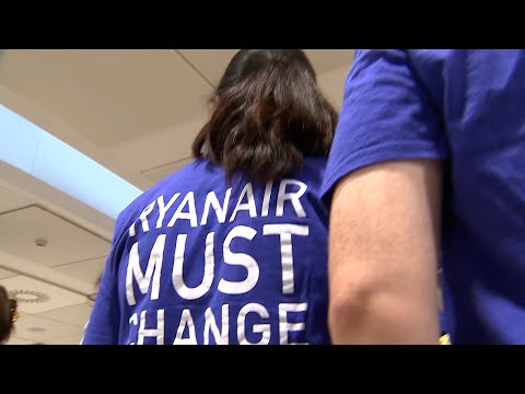 USO estudia acciones legales contra Ryanair tras imponer servicios mínimos abusivos
