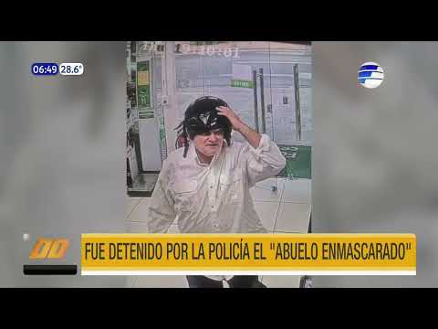 Cae alias ''el abuelo enmascarado'' en Asunción