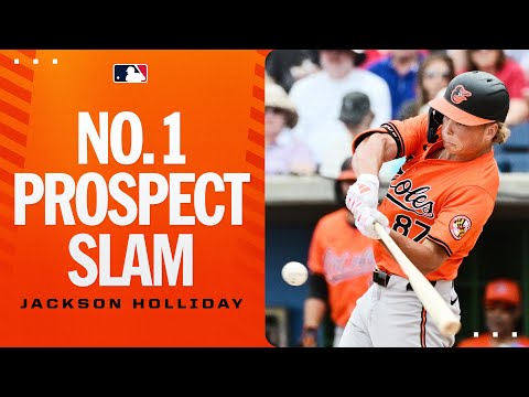 No. 1 Prospect Jackson Holliday CRUSHES a GRAND SLAM!