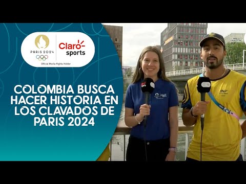 #Paris2024 | Colombia busca hacer historia en clavados con Luis Felipe Martínez y Alejandro Solarte