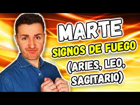Significado de MARTE en SIGNOS de FUEGO: ARIES, LEO y SAGITARIO | Astrología