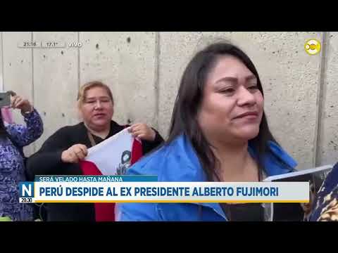 Perú despide al ex presidente Alberto Fujimori ?N20:30?13-09-24