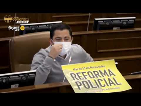 No nos metan en el cuento que no queremos la policía nacional - Rep. Boyacá Wilmer Leal