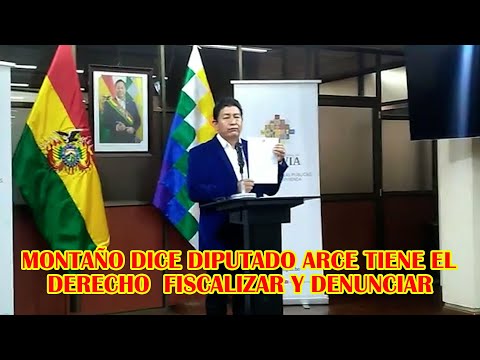 MINISTRO MONTAÑO PIDE INVESTIGAR LAS IRREGULARIDADES  EN LA ADJUDICACIÓN DOBLE VIA SUCRE-YAMPARAEZ