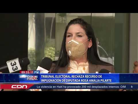 Tribunal Electoral rechaza recurso de impugnación de diputada Rosa Amalia Pilarte
