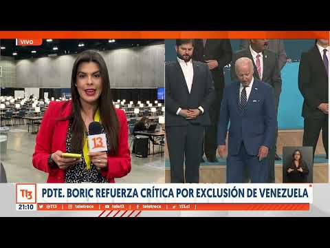 Presidente Boric refuerza crítica por exclusión de Venezuela en último día de Cumbre de Las Américas