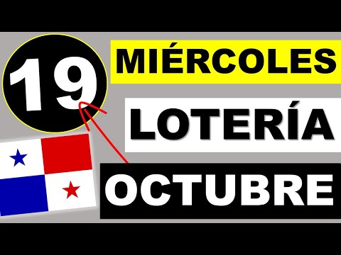 Resultados Sorteo Loteria Miercoles 19 Octubre 2022 Loteria Nacional Panama Miercolito Que Jugo Hoy
