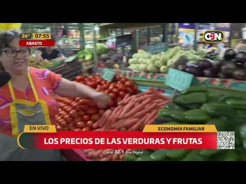 Economía familiar: Los precios de las frutas y verduras