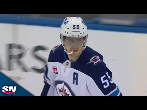 Jets Mark Scheifele Takes Advantage Of Turnover To Open Scoring vs. Rangers