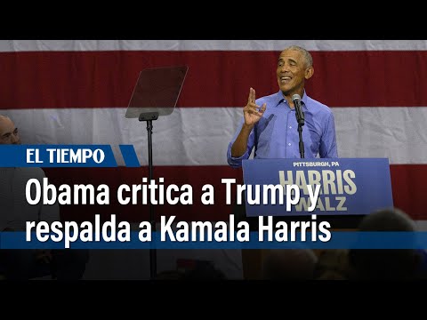 Obama ataca “la locura” de Trump y pide “pasar página” con Harris | El Tiempo