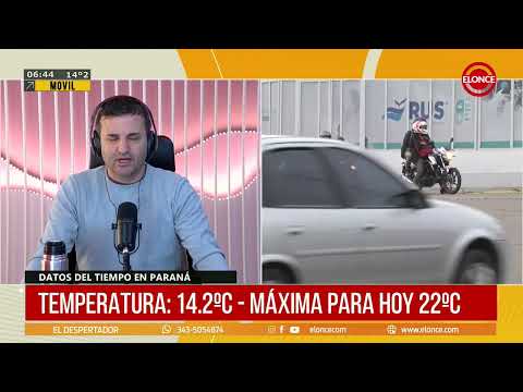 Datos del tiempo con Damián Malatesta - 09/10/24