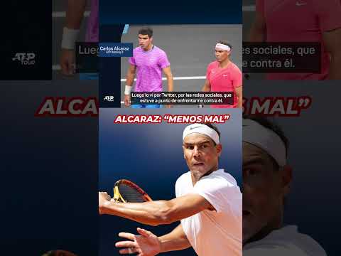 ALCARAZ: Cuando VI que NO ME ENFRENTABA a NADAL... Menos mal | Roland Garros