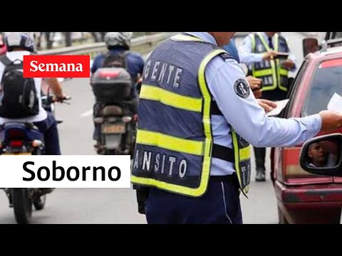 Agentes de tránsito estarían recibiendo sobornos en Bucaramanga | Videos Semana