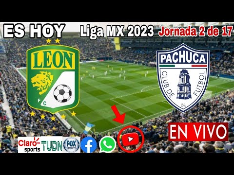 León vs. Pachuca en vivo, donde ver, a que hora juega León vs. Pachuca Liga MX 2023