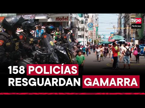 La Victoria: más de 150 policías resguardarán emporio comercial de Gamarra