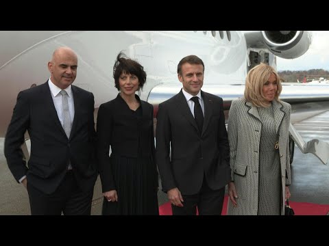 Emmanuel Macron arrive à Berne pour une visite d’Etat en Suisse | AFP Images
