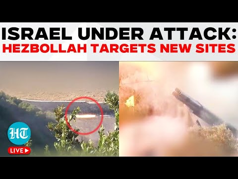 LIVE | Israel Under Attack: Not Just North, Hezbollah Attacks New Sites In 100-Missile Strike | Iran