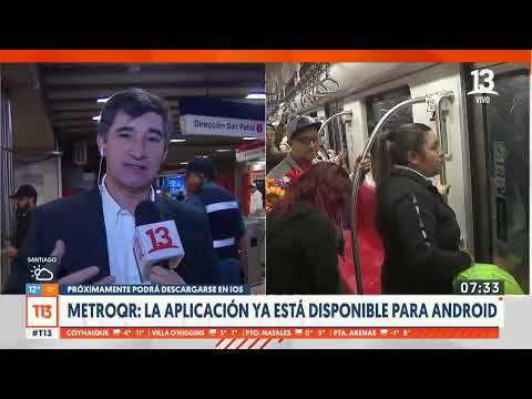 MetroQR: nueva app para pagar en metro de Santiago