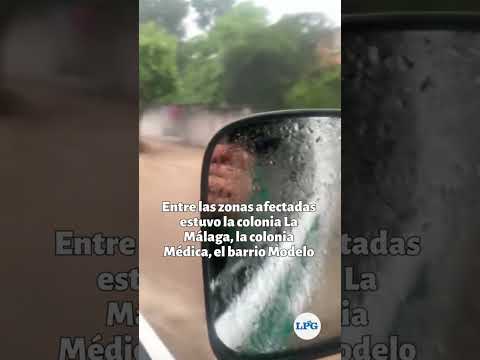 #Shorts | Fuertes lluvias generan inundaciones en San Salvador