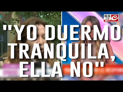 Marcela Tauro durísima con Lizy Tagliani: Yo duermo tranquila, ella no