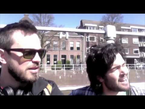 KAKK blog 11: Sti and Erik by a channel.