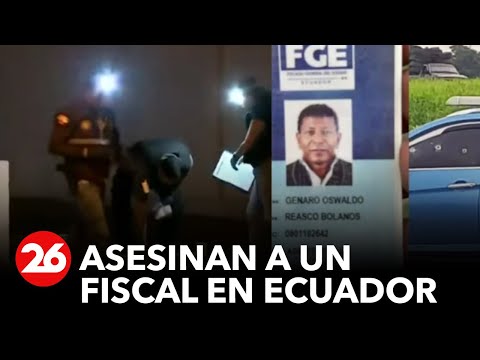 En medio de crisis de seguridad, asesinan a un fiscal en Ecuador