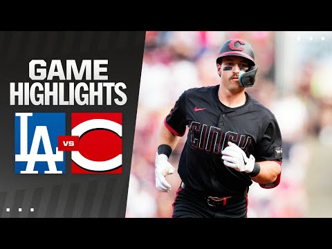 Dodgers vs. Reds Game Highlights (5/24/24) | MLB Highlights