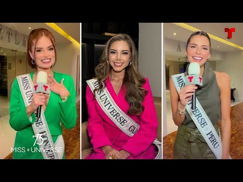 Las misses latinas viven con emoción Miss Universo 2024 | Telemundo Entretenimiento