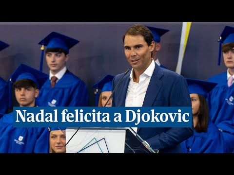 Nadal felicita a Djokovic tras superarle en títulos de Grand Slams
