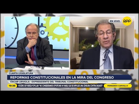 Óscar Urviola: “Este Congreso no ha sabido asumir con responsabilidad sus funciones”
