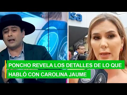 Poncho revela los detalles de lo que habló con Carolina a puertas cerradas | LHDF | Ecuavisa