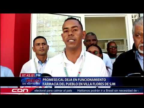 PROMESE/CAL deja en funcionamiento Farmacia del Pueblo en Villa Flores de SJM