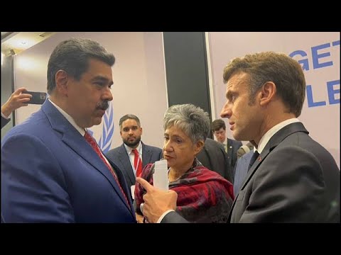 Contactos entre el Gobierno y la oposición venezolana en París, apadrinados por Macron