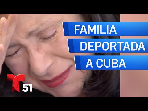 Habla adolescente y su familia cubana tras ser deportados