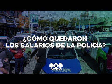 POLICÍA BONAERENSE: los números de la protesta- Telefe Noticias