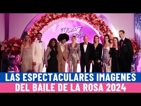 Las ESPECTACULARES IMAGENES del BAILE DE LA ROSA 2024 al que asistió ÁGATHA RUIZ DE LA PRADA