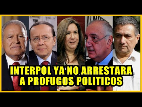 INTERPOL elimina difusión roja a prófugos del FMLN | Chivo wallet y salarios