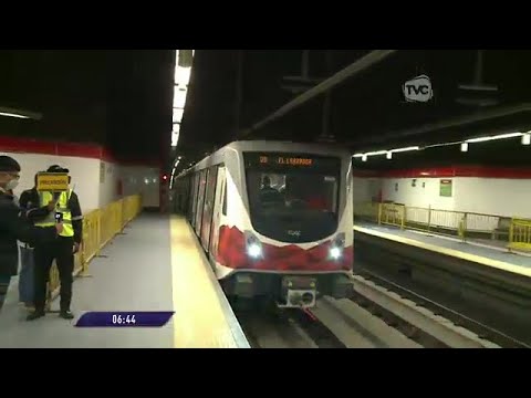 Metro de Quito: operación comercial iniciaría el 15 de abril, según el alcalde