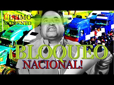 #ÚltimoMomento | ¡BLOQUEO NACIONAL! | 31.07.2024 | #CabildeoDigital