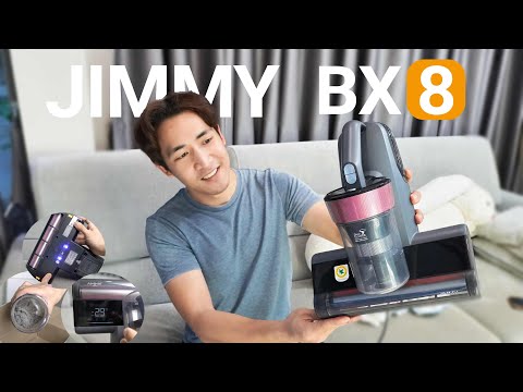 รีวิวJMMYBX8เครื่องดูดไรฝุ่